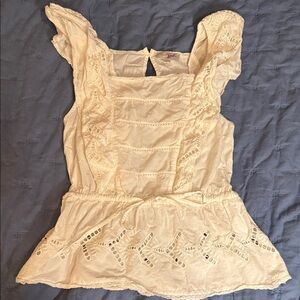 Elegant white Lace Women's Top